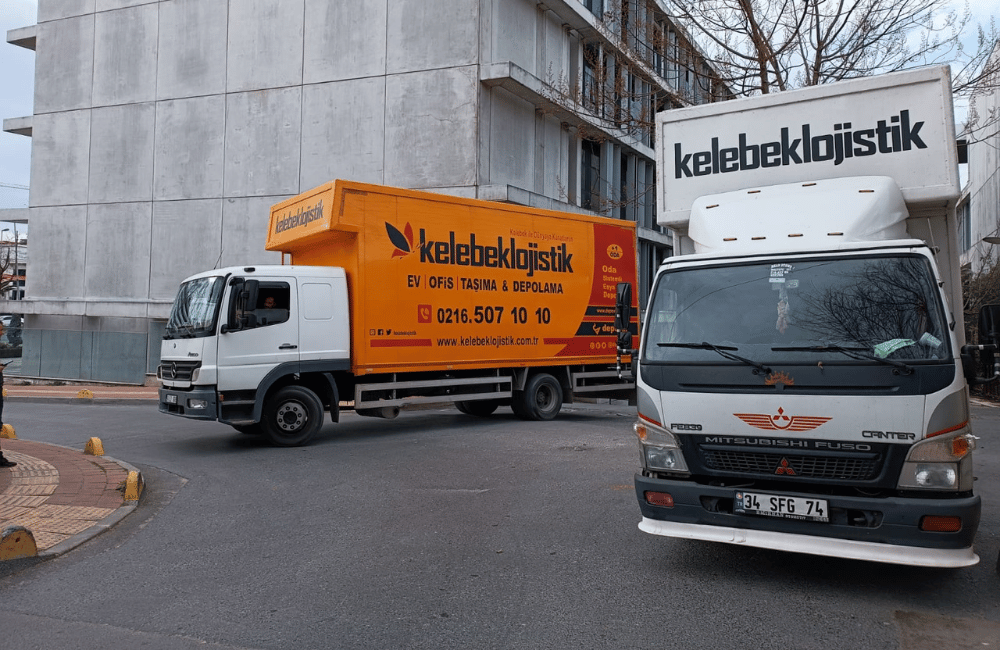 Kelebek Lojistik ofis taşıma hizmeti